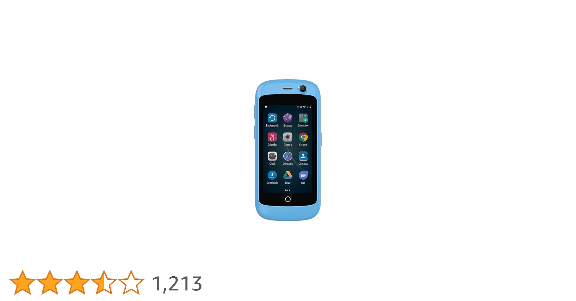 Amazon | Unihertz Jelly Pro, 世界最小の4Gスマートフォン, 2GBのRAM